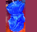 Blue piller Scendet Candle