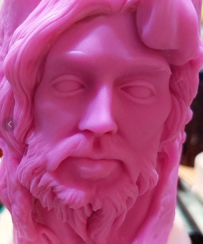Jesus Profile picture in 3 D