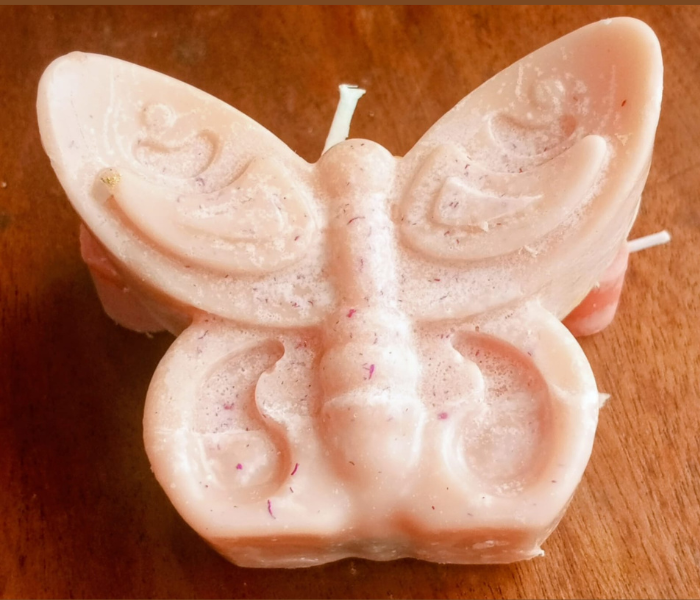 Big butterfly candle
