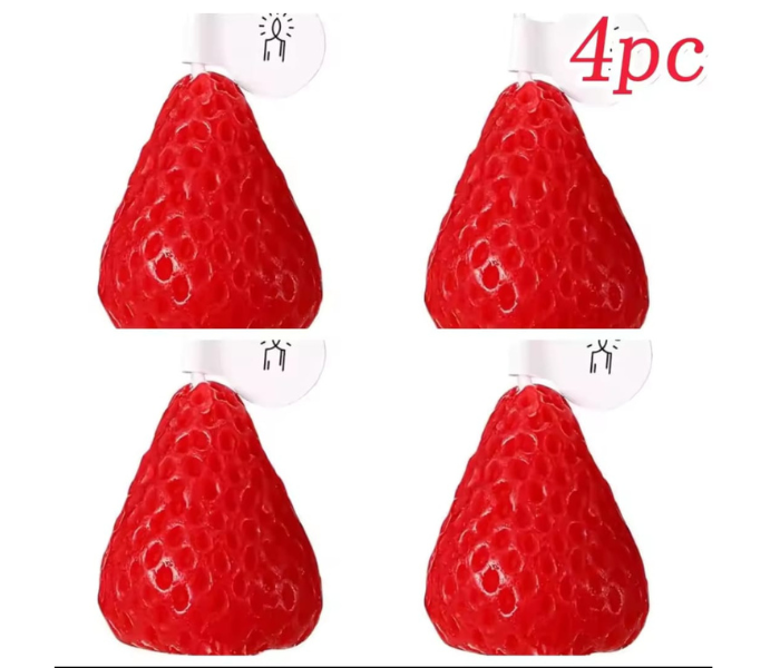 4Strawbarry candles
