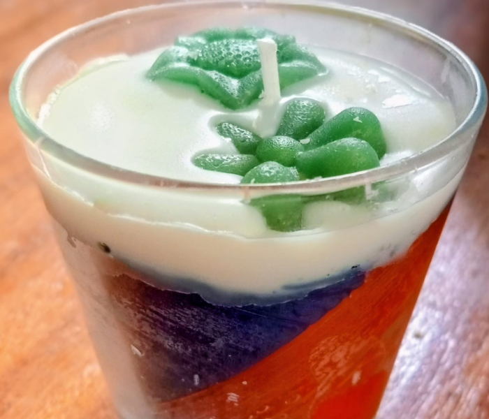 Scented Candle in Glas jar