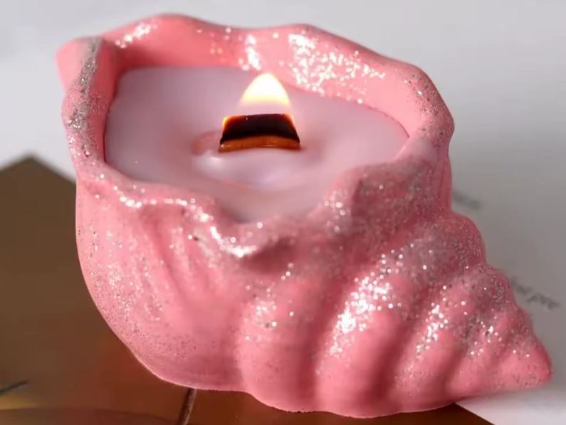 Ocean Shelf Candle all soy wax