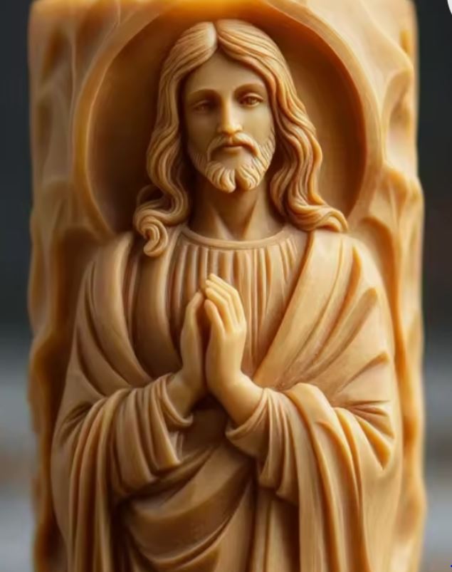 Jesus, praying hands